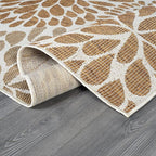 Beverly Rug Outdoor Rug 9x12 Modern Exotic Tropical Leaf Area Rugs - Image 4