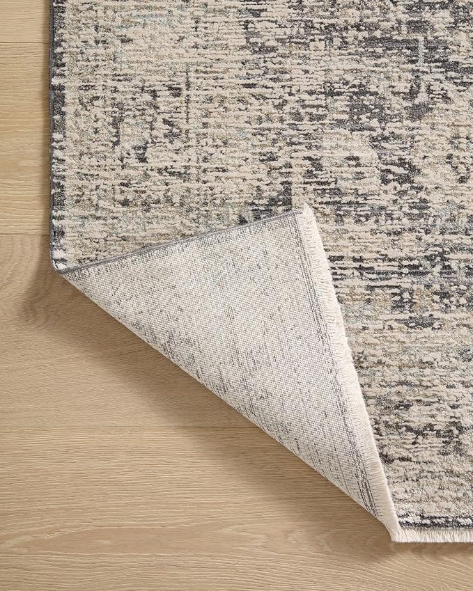 Loloi Amber Lewis Alie Collection ALE-05 Charcoal/Beige 2'-3" x 3'-10" - Image 11