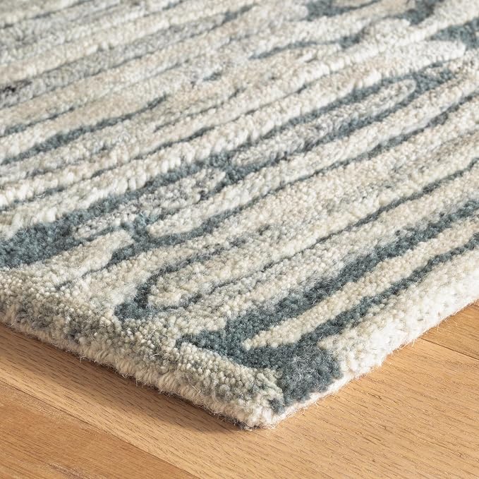 Dash and Albert Malone Everglade Hand Tufted Wool Rug, 5 X 8 Feet - Image 5