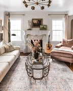 Loloi II Skye Collection SKY-01 Blush/Grey 2'-3" x 3'-9" Accent Rug - Image 7