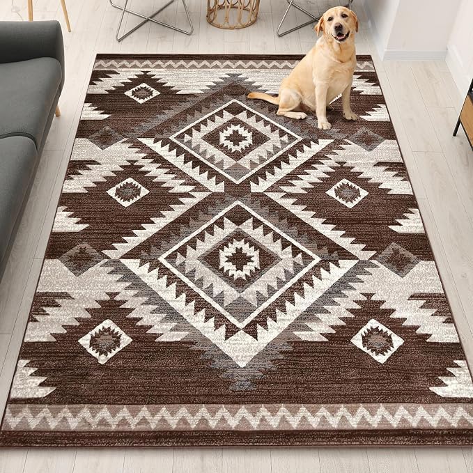 YHSF South West Native American Rug Ritz – Native Tribal American Indian by YourHomestyleFashion