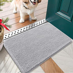 OLANLY Dog Door Mat for Muddy Paws 24x16, Absorbs Moisture and Dirt, Absorbent by OLANLY