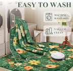 DUKINO 2x3 Rugs for Entryway, Floral Indoor Washable Door Mat, Non Slip Boho - Image 4