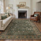Bavni Area Rugs 6x9- Washable Rug Lightweight Non-Slip, Ultra Thin Low Pile by BAVNI