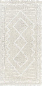 Mark&Day Wool Rugs, 5x7 Nishnabotny Cottage Medium Beige Area Rug, Bedroom or - Image 3