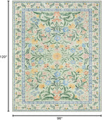 Lahome Machine Washable Area Rugs 8x10 Non Slip, Soft Boho Living Room Rugs - Image 2