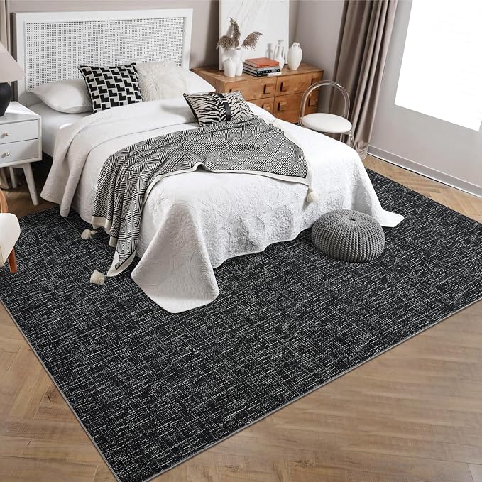 RUGSREAL Living Room Area Rug 9x12 Machine Washable Rug Non-Slip Stain - Image 2