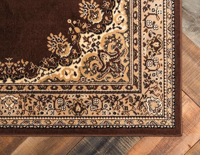 Unique Loom Reza Collection Traditional Persian Style Area Rug, 8 x 10 ft - Image 8