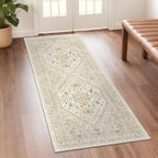 zesthome 2x6 Runner Rug for Hallways, Machine Washable Rug, Non Slip Vintage - Image 8