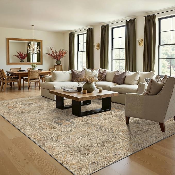 Bavni Washable Rug 6x9 Area Rug - Image 3