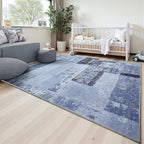 LOCHAS Rug for Living Room 6x9, Washable Soft Area Rugs for Bedroom, Abstract - Image 10