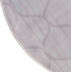 Rugs.com Lattice Frieze Collection Rug – 8' Round Ivory Medium Rug Perfect - Image 8