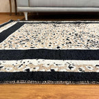 Alfa Rich 3x5 Leopard Beige Black Washable Area Rugs - Image 5