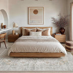 5x7 Washable Vintage Area Rug for Living Room Bedroom Soft Tranditional Non - Image 3