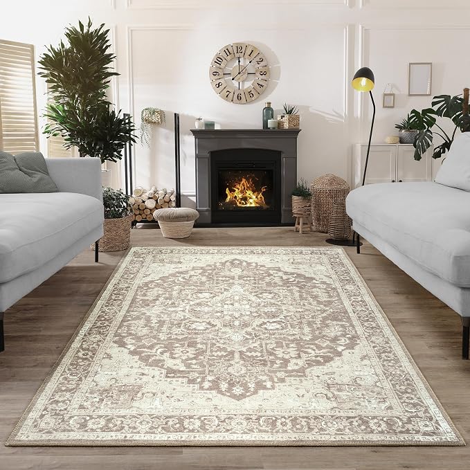 Bloom Rugs Washable Non-Slip 4' x 6' Rug - Image 5