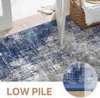 GENIMO Washable Area Rugs for Living Room, 8x10 Modern Non Slip Rugs, Low Pile - Image 8