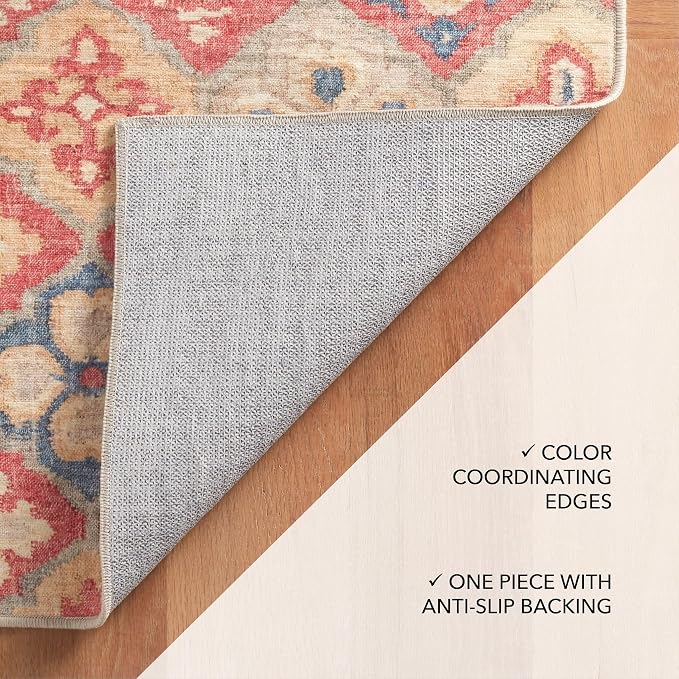 Dash and Albert Pali Machine Washable Area Rug - Image 7