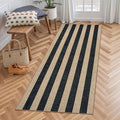 Lahome Striped Outdoor Runner Rug, 2x6 Washable Kitchen Rugs Non Slip Carpet by Lahome