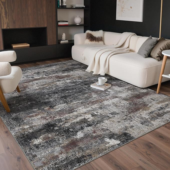 GENIMO No Crease Non Slip 6x9 Area Rugs by GENIMO