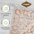 Washable Area Rug 4x6 | Non Slip Area Rug - Image 4