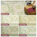 Kokia 6x9 Washable Sage Green Area Rugs - Image 7