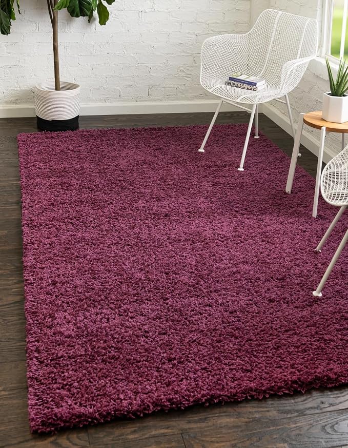 Unique Loom Solid Shag Collection Area Rug by UniqueLoom