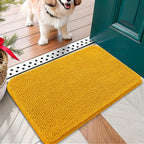 OLANLY Dog Door Mat for Muddy Paws 24x16, Absorbs Moisture and Dirt, Absorbent by OLANLY