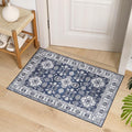 VK VK·LIVING Entryway Washable Rug 2'x3' Small Boho Bathroom Throw Area Rug Non by VKVK%C2%B7LIVING