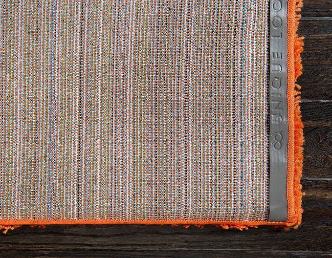 Unique Loom Solid Shag Collection Area Rug - Image 9