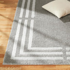 Town & Country Everyday Cloud Shag Plush Border Area Rug - Image 5