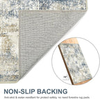 Bavni 8x10 Area Rugs Machine Washable Rug - Image 7