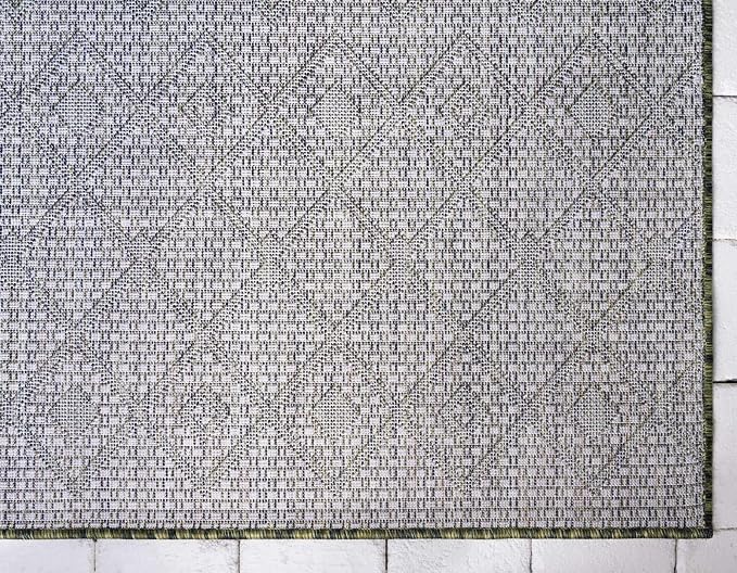 Unique Loom Outdoor Trellis Collection Area Rug - Image 10