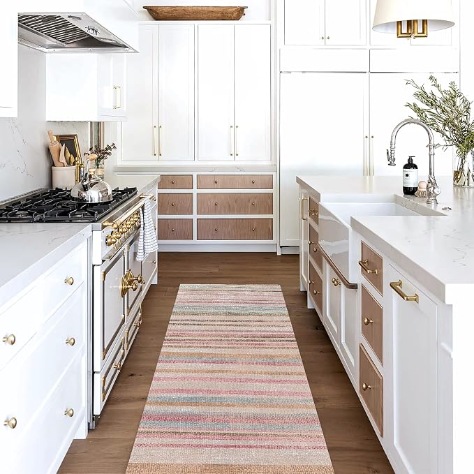 Fame Living Washable Area Rug. Modern Farmhouse. Vintage. Turkish. Bohemian. - Image 2