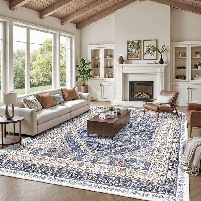 zesthome 10x14 Area Rugs, Stain Resistant Washable Rug, Ultra-Thin Rugs - Image 8