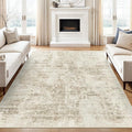 10x14 Area Rugs for Living Room, Non Slip Machine Washable Vintage Carpets by Soalmost
