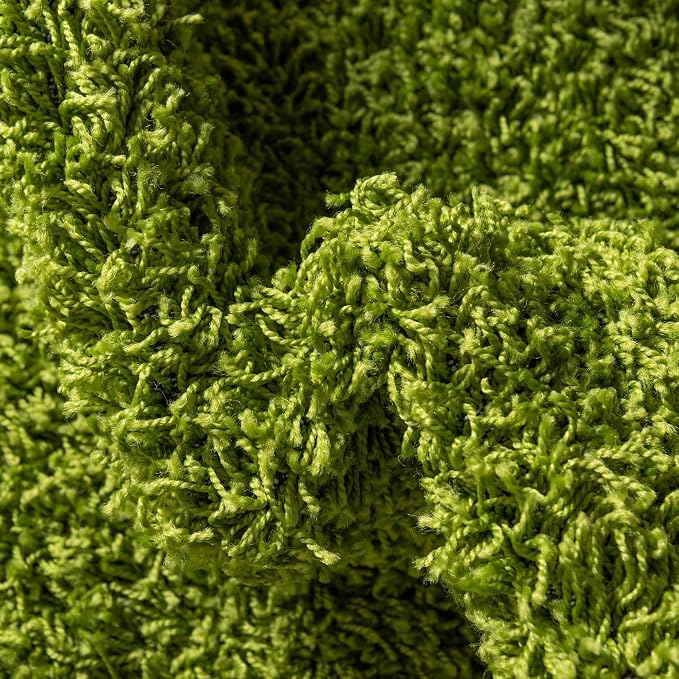 Unique Loom Solid Shag Collection Area Rug - Image 7