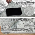 5x7 Machine Washable Area Rug for Living Room, Kids and Pets Friendly for - Image 6