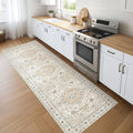 Runner Rug Kitchen Washable Rugs: 2x6 Non-Slip Boho Soft Vintage Stain by LOONGRUG