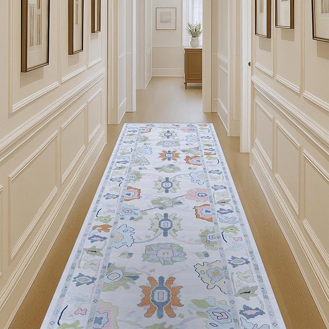 Fame Living Cream Oushak Rug, Modern Rugs, Small Throw, Accent Area Rug by FameLiving%7COushakRugs
