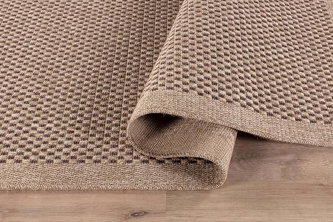 CAMILSON Indoor and Outdoor Runner Rug Natural Sisal Boho Woven Design - Image 7