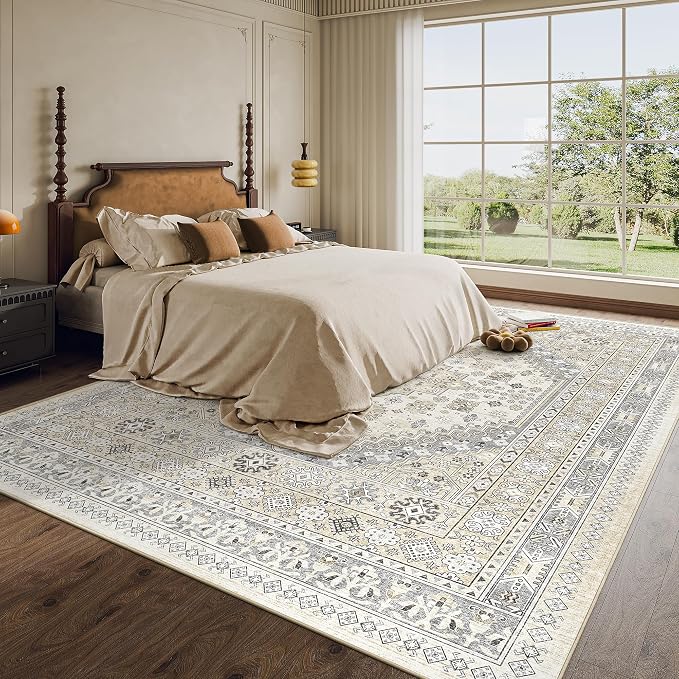 zesthome 10x14 Area Rugs, Stain Resistant Washable Rug, Ultra-Thin Rugs - Image 9