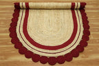 2x8 Oval Jute Runner – Flatweave Kilim Style, Hand Braided Natural Jute - Image 7