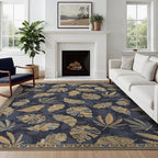 GENIMO 8x10 Area Rugs for Living Room, Machine Washable Non Slip Vintage Retro - Image 2
