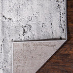 Rugs.com Leipzig Collection Runner Rug – 6 Ft Runner Grey Low-Pile Rug Perfect - Image 8