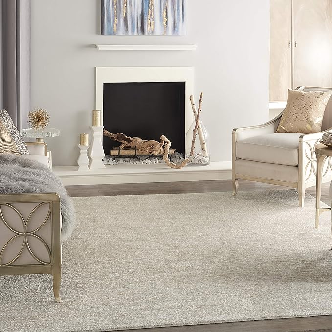 Nourison Home Nourison Essentials Ivory Beige 7' x 10' Area Rug by NourisonHome