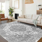 vivorug 9x12 Area Rugs, Stain Resistant Washable Rug - Image 3