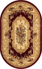Unique Loom Versailles Collection Traditional Classic Floral Motif Area Rug - Image 11