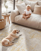 ILANGO Area Rug 8x10 ft for Living Room Bedroom Machine Washable Rugs - Image 8