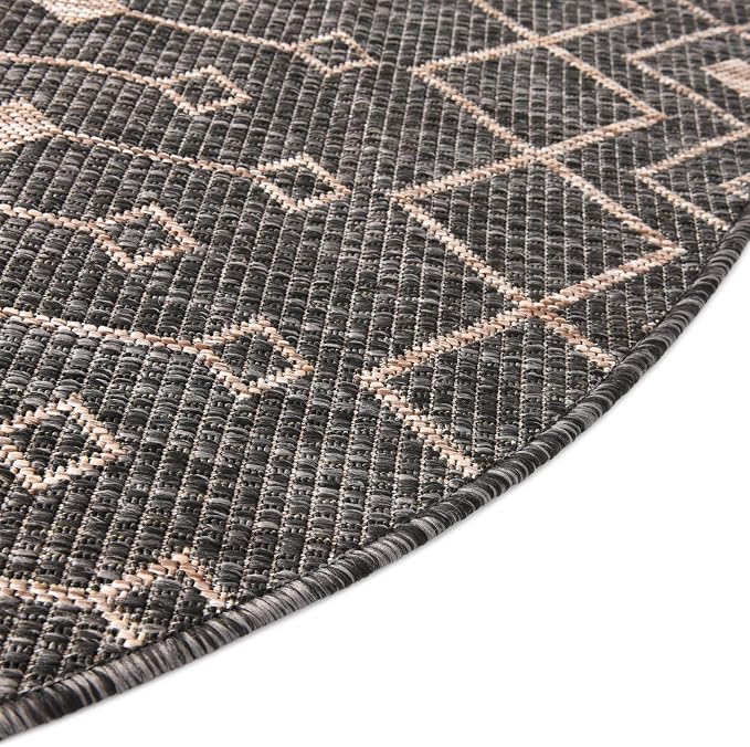 Unique Loom Outdoor Trellis Collection Area Rug - Image 6