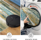 Modern Abstract Hallway Runner Rug - Image 6